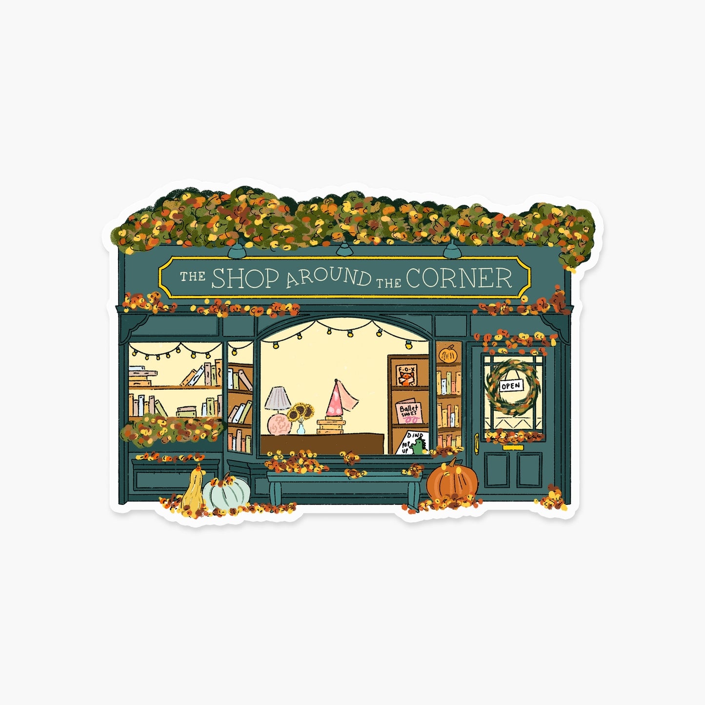 Shop Around the Corner - Fall Edition Sticker